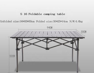 Haute qualité portable facile pliant en aluminium <span class=keywords><strong>de</strong></span> différentes tailles pliable pique-nique en plein air <span class=keywords><strong>table</strong></span> <span class=keywords><strong>de</strong></span> <span class=keywords><strong>camping</strong></span> - Product Image 5