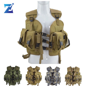 Water Bag <b>Tactical</b> Belly <b>Vest</b> 600D Fashion Multi-Functional Carry Waterproof Zipper Closure Polyester Lining for CS Field Gear - Product Image 3