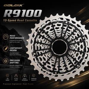 GOLDIX Nouvelle Arrivée <span class=keywords><strong>Cassette</strong></span> de vélo de route 13S <span class=keywords><strong>11</strong></span>-34T en alliage d'acier usiné CNC R9100 - Product Image 2