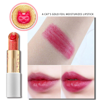 Ensemble de rouge à lèvres pour chat, cosmétiques de mode, rouge à lèvres personnalisé, hydratant, imperméable, baume à lèvres frais à la fraise