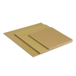 Hot bán tùy chỉnh dùng một lần Giấy Bánh Hội Đồng Quản trị dày lên Vàng vuông thiết kế cho Baking & Pastry công cụ - Product Image 3