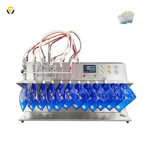 FillinMachine 6 stand up bag filling machine Semi-automatic filling machine Oil-consuming filling machine accurate and efficient