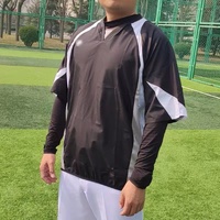 Vestes en satin de baseball et de football pour hommes personnalisées OEM pour la vente en gros vestes en satin vierge à manches courtes respirant unisexe pour les enfants