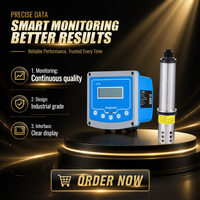 Analyseur de capteur d'azote ammoniacal NH3-N en ligne pour la surveillance de la qualité de l'eau potable, capteur de pH