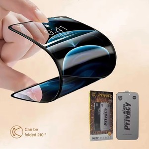 OG ESD 28 °   Película protectora de pantalla de vidrio templado para privacidad, para Redmi K40, K50, K60, K70, NOTE11 PRO, antiestática, a prueba de polvo - Product Image 3