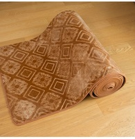 Tapis en polyester Raschel gaufré effet vison 4x25m, doux et lavable, idéal pour la maison, la voiture et la prière