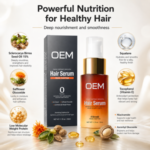 Suero Capilar Sin Enjuague OEM ODM, Proteína de Molécula Pequeña, Previene la Rotura, Directo de Fábrica, Suero Capilar Mágico de Suavidad Instantánea - Product Image 4