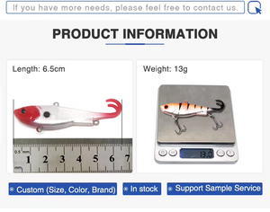 Açık kuyruk sarılmış kurşun zoka yumuşak balık yumuşak yem artı kurşun cazibesi kurşun balık - Product Image 4