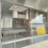 Remorque de service de bière pour restaurant et restauration rapide en acier inoxydable certifiée EPR CE allemande