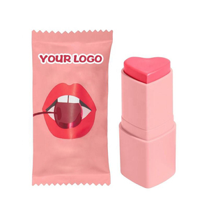 Crème <span class=keywords><strong>Blush</strong></span> Maquillage OEM <span class=keywords><strong>Blush</strong></span> en bâton en forme de cœur Trio <span class=keywords><strong>2022</strong></span> Nouveau Sans logo <span class=keywords><strong>Blush</strong></span> Marque privée 3 en 1 Beauté féminine Maquillage Vie quotidienne - Product Image 3