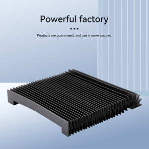 Risheng Cache-boudin télescopique pour rail de guidage, protection plate - Product Image 2