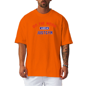 Camiseta Gráfica para Hombre con Diseño de Valle Montañoso - Estilo Vintage, Estampado para Exteriores, Manga Corta, Tejido de Algodón 230g, Casual, de Secado Rápido - Product Image 1