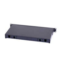 Boîtier de terminaison réseau FTTH, panneau de brassage optique ODF 24 ports SC/LC de type tiroir 1U 19 pouces pour montage en rack