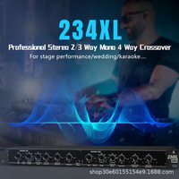 DBX 2-Way/3-Way Professional Audio Crossover 234XL 223XL Iron Made in China PA Speaker System Bi-Tri Amp Configuration
