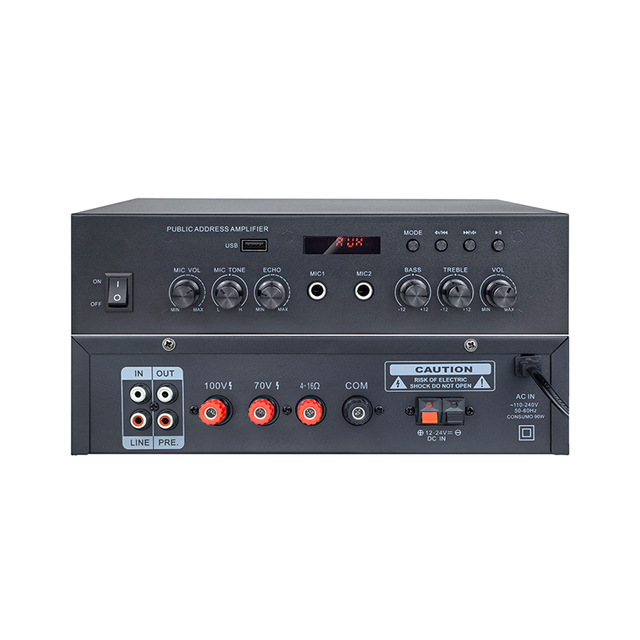 Professional Power Audio Amplifier 80w Integrated  Mixer Amplifier With Usb Used in Store