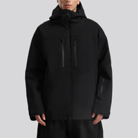 Veste de ski 3L 15000mm imperméable Softshell unisexe hiver 100% polyester