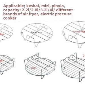 <span class=keywords><strong>Ninja</strong></span> <span class=keywords><strong>Foodi</strong></span> Deluxe Acier Inoxydable Autocuiseur Électrique Friteuse À Air Vapeur Grande Capacité 4L/5.5L Moderne pour Usage Domestique - Product Image 2