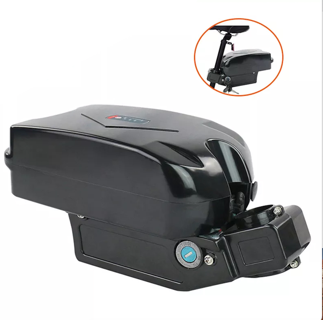 E-bike Battery 18650 36V48V 10.5Ah 14Ah 17.5Ah Lithium Ion Battery Seat Tube Rechargeable Battery Pack  Little Frog Case