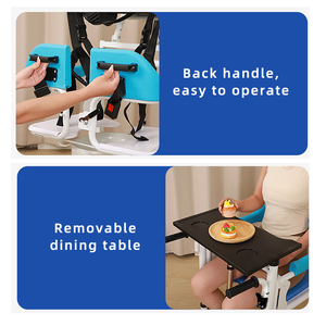 Perlengkapan terapi rehabilitasi kursi Transfer pasien hidrolik, kursi angkat pasien dapat disesuaikan, kursi Transfer untuk rumah - Product Image 3