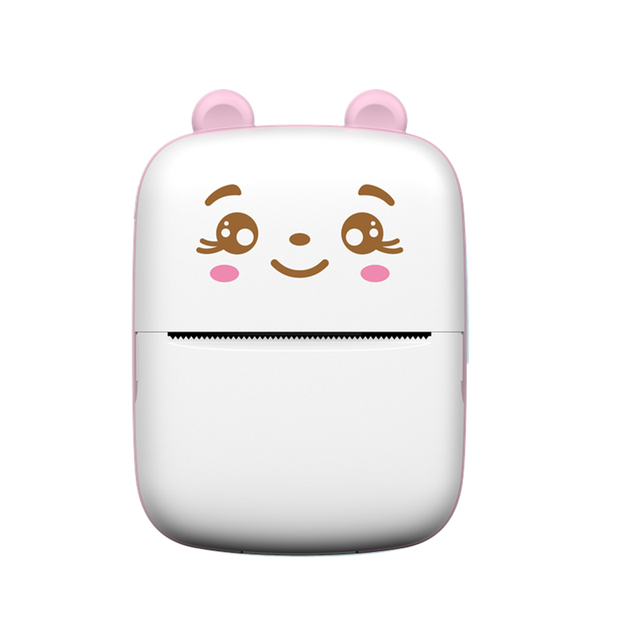 OEM Customized A8C Mini Portable Thermal Inkless Label Printer Photo Sticker for Kids Students Pocket Studying Tool Stock