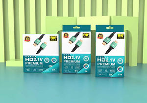 8K 48Gpbs 8K60HZ Resolución HD 7680*4320 <span class=keywords><strong>HDMI</strong></span> 2,1 Cable 1,5 M 1,8 M 3M 5M <span class=keywords><strong>10M</strong></span> - Product Image 5