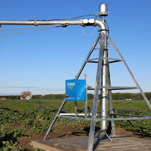 Zimmático sistema de irrigação com pivô central, com senninger ldn iwob sprinkler em madagascar