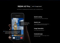 Redmi A7 Pro Octa Core Inglés 6.9 AMOLED 120Hz FHD Huella Dactilar LTE Smartphone Snapdragon Serie 800 4000mAh Carga Rápida de 30W