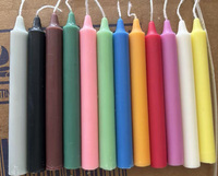 Bougie en bâton de 1 heure en cire de soja naturelle pour la décoration intérieure et les anniversaires – Direct Usine