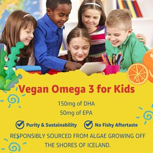 OEM Kids Multivitamin Gummies Kids Daily Vitamins Gummies con hierro Probióticos Algas Omega 3 EPA DHA Metil B12 Zinc Biotina - Product Image 2