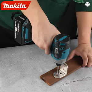 Makita DTD173 - Tournevis à chocs électrique 1/4 pouce BL avec batterie 18V <span class=keywords><strong>5Ah</strong></span> et chargeur - Outil électrique pour le bricolage - Ensemble de tournevis à chocs hexagonaux - Product Image 6