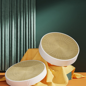 Custom-made round <b>cat</b> paw pads, corrugated cardboard <b>cat</b> beds, scratching discs, and non-shedding scratching toys for sleeping - Product Image 3