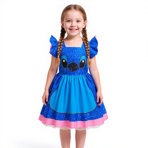 Nouveaux enfants <span class=keywords><strong>princesse</strong></span> gonflé <span class=keywords><strong>déguisement</strong></span> <span class=keywords><strong>fille</strong></span> point film jeu de rôle Costume pour la scène Performance - Product Image 4