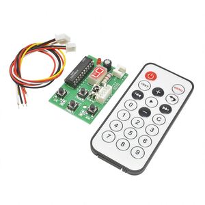 DC 4V-6V <strong>Stepper</strong> <strong>Motor</strong> Driver Control Integrated Board 2-phase 4-wire <strong>Controller</strong> Speed Adjustable with <strong>Remote</strong> - Product Image 1