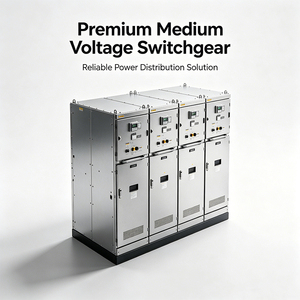 สวิตช์เกียร์แรงดันปานกลางแบบหุ้มฉนวนอากาศ 12-40.5kV เป็นมิตรกับสิ่งแวดล้อม รีไซเคิลได้ แบบถอดประกอบได้ สำหรับการจ่ายไฟฟ้า - Product Image 1