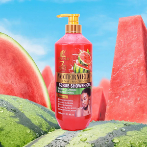 ROUSHUN Gel <span class=keywords><strong>Doccia</strong></span> Esfoliante al Melone e Tea Tree <span class=keywords><strong>Naturale</strong></span> 1000ml - Product Image 6