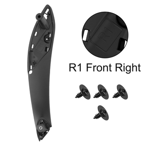 Maniglia Interna Auto Nera Anteriore Posteriore Sinistra/Destra Coperchio del Pannello Porta <span class=keywords><strong>Maniglie</strong></span> <span class=keywords><strong>Interne</strong></span> per BMW F30 F80 F31 F32 F34 F35 - Product Image 4