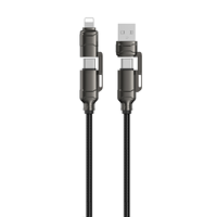 Nouveau câble 2026 41 100W, compatibilité universelle, gaine tressée en nylon 48 brins, câble de données réutilisable USB-C vers Lightning