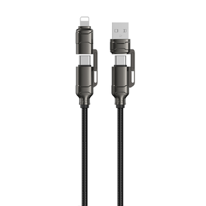 Nouveau câble 2026 41 100W, compatibilité universelle, gaine tressée en nylon 48 brins, câble de données réutilisable USB-C vers Lightning - Product Image 6