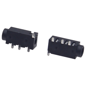 Conector de Audio PJ-320D de 3.5mm, Construcción Completamente en Latón, Conector de Superficie de 4 Pines para Aplicaciones de Audio Premium - Product Image 5