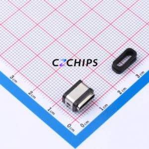 HYCW392-USBC06-785B USB Connector SMD Connector ( Connector Type: Type-C )( Gender: Female )( Mounting Type: Horizontal Mount ) - Product Image 1