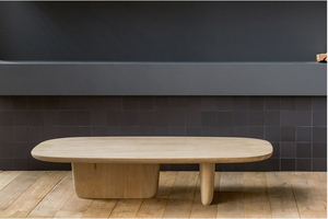 Meja teh kopi kualitas tinggi gaya Nordic furnitur rumah kayu <span class=keywords><strong>Solid</strong></span> meja atas kayu lapis untuk ruang tamu - Product Image 3