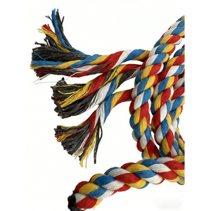 Giocattolo per animali domestici in corda di cotone - Morbido, resistente, interattivo per gatti e cani - Product Image 4