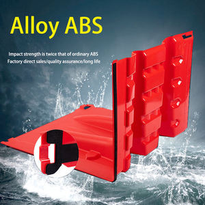 Sel bariyer güvenlik trafik bariyeri sel bekçi korumak ev kapı hızlı kurulum mobil garaj kapısı Anti sel bariyer - Product Image 2