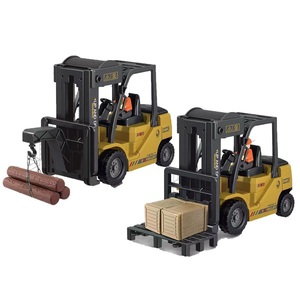 Chariot élévateur télécommandé de haute qualité 1:<span class=keywords><strong>124</strong></span> moulé sous pression à 11 canaux avec lumière et musique pour enfants - Product Image 1