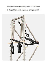 Máquina de Pilates Reformer de Madera de Roble Negra Clásica para Estudio Comercial y Uso Doméstico - ¡Oferta Especial!