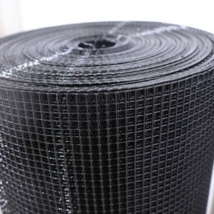 Maille de fil métallique soudée recouverte de PVC noir de calibre <span class=keywords><strong>18</strong></span> - Product Image 2