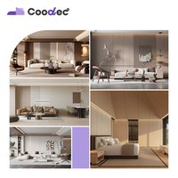 Tablero de pared de chapa de madera de 5 8mm para decoración moderna para baños interiores salas de estar apartamentos talleres