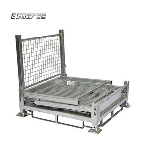 Istifleme galvanizli hafif çelik Q235 kolayca hareketli istiflenebilir çelik Stillages palet - Product Image 4