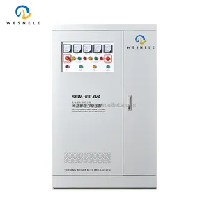 WEISEN Industrial Electric Automatic Servo Voltage Stabilizer SBW-300Kva Three Phase, Auto Voltage Regulator Stabilizer