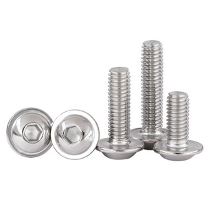 Tornillo de Cabeza Hexagonal de Acero Inoxidable 201, M2-M10, Estándar ISO, Varios Tamaños Métricos, Precio de Fábrica al por Mayor - Product Image 2
